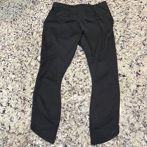 Athleta Womens Leggings XS Black w/Side Ventilation